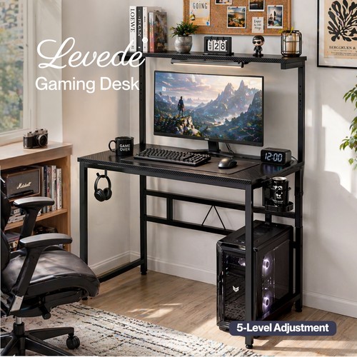 Levede compact gaming desk - gaming, pc